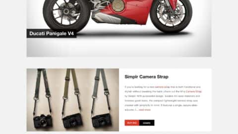 M1a Mirrorless Camera Strap Review on BlessThisStuff