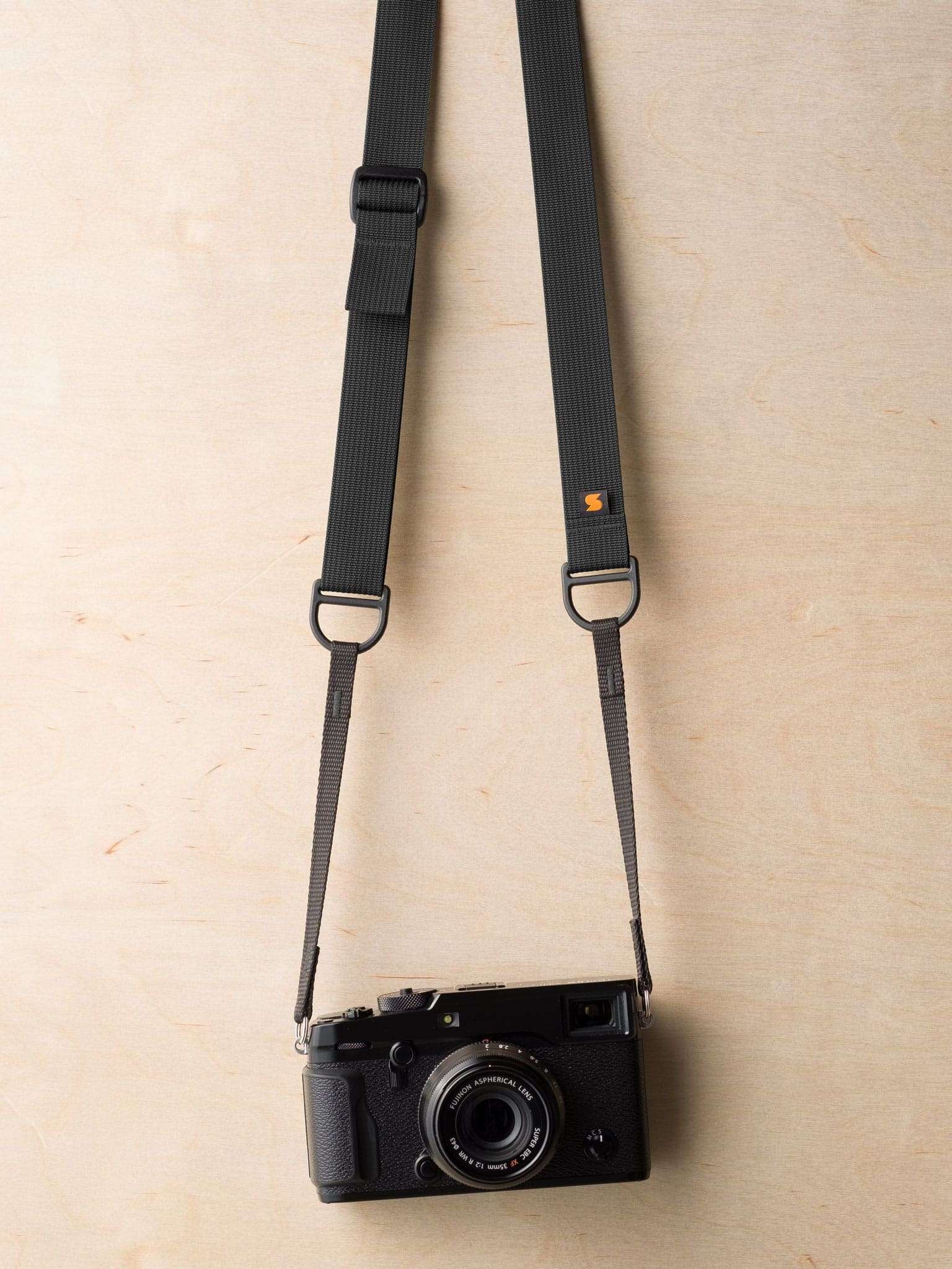 F1 Lug Mount Camera Strap in Black