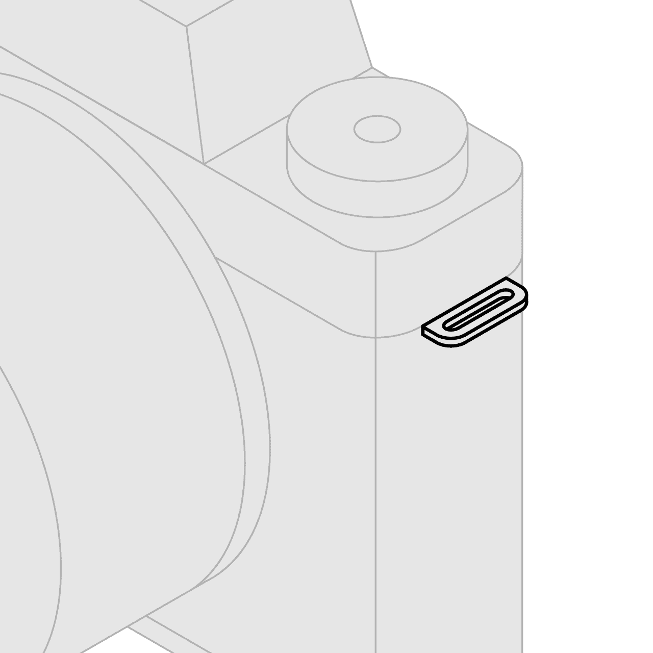 Flat Mount Camera Strap Connector Flat Mount Camera Strap Connector
