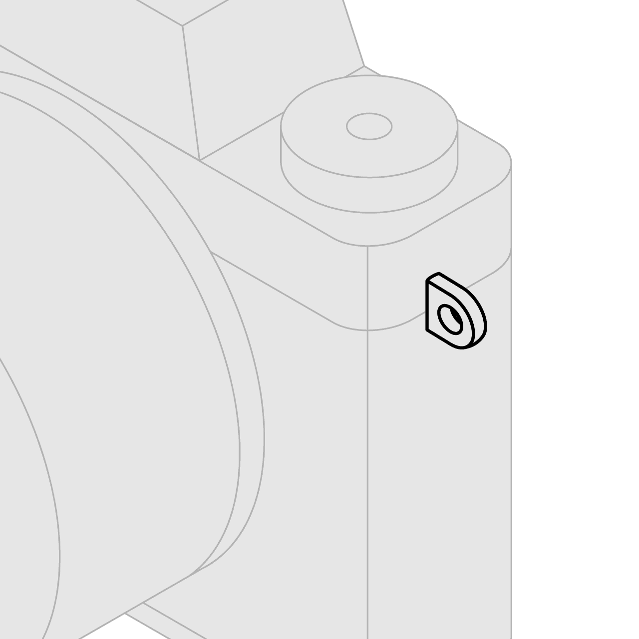 Lug Mount Camera Strap Connector Lug Mount Camera Strap Connector