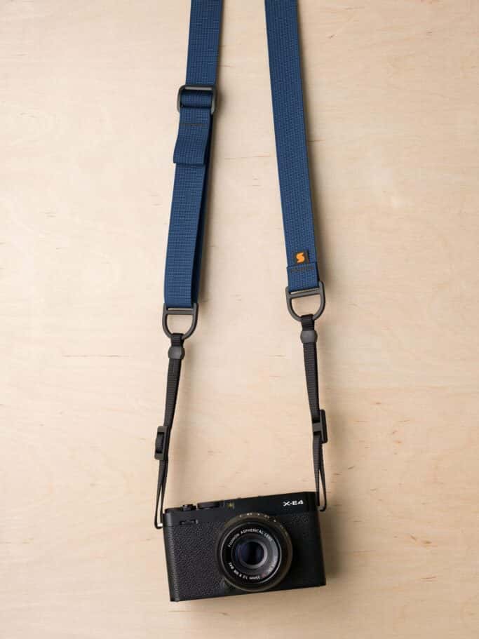 F1 Flat Mount Camera Strap in Navy Blue