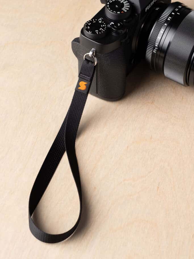 Simplr W2 Camera Wrist Strap on Fuji X-T