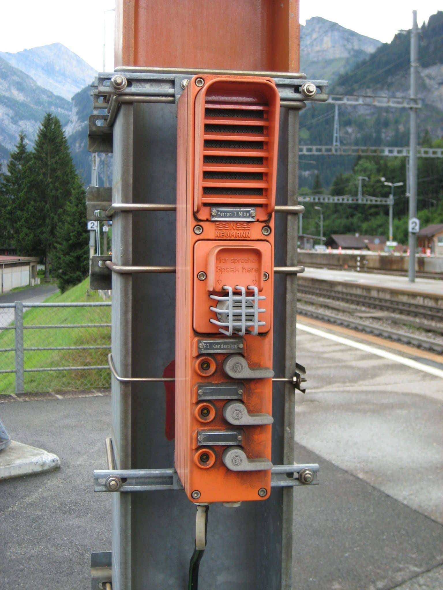 Train Intercom in Switzerland