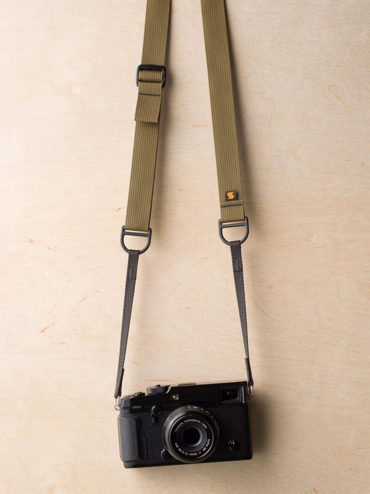 F1 Lug Mount Camera Strap in Coyote Brown